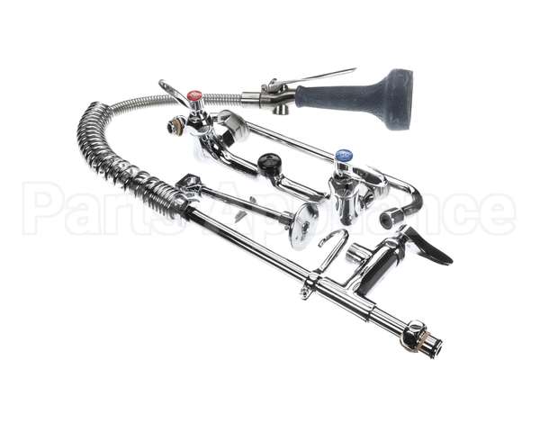 MPR-8WLN-12 T&S Brass Minipru: 8 Wall Mount Faucet W B0108