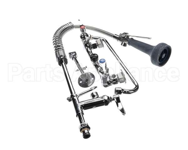 MPR-8WLN-12 T&S Brass Minipru: 8 Wall Mount Faucet W B0108