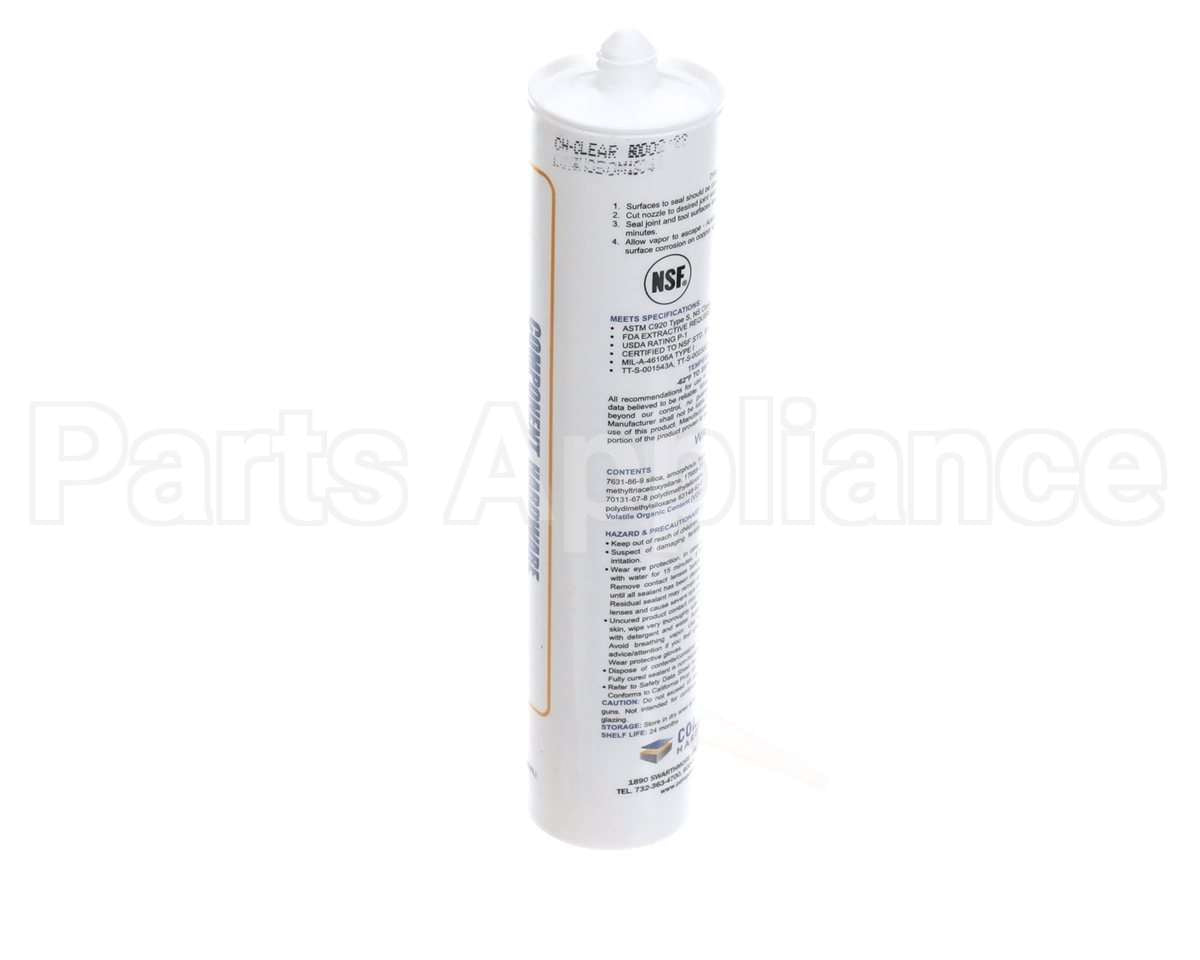 MS01-107 Henny Penny Silastic 11.0 Oz Tube Clear