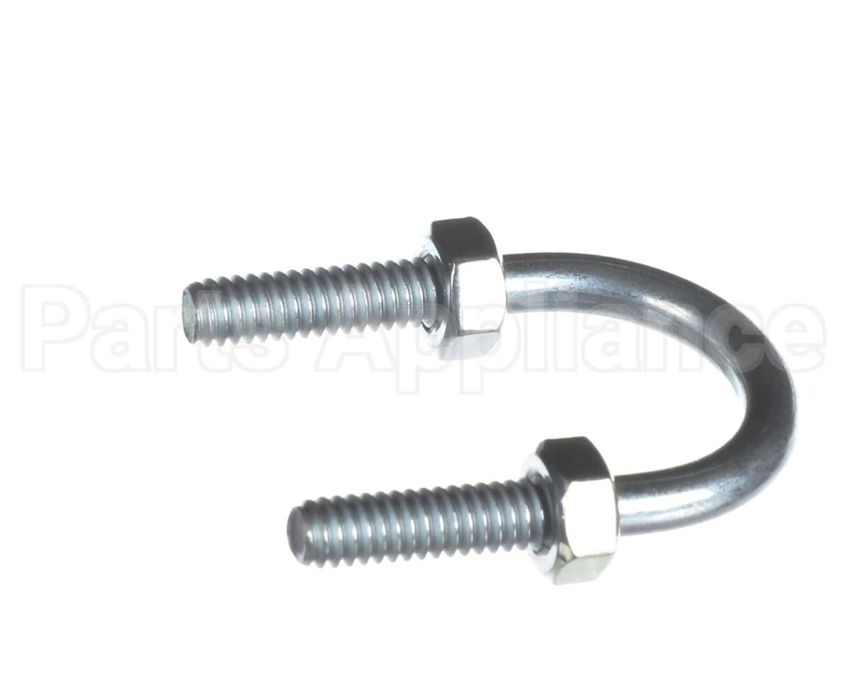 N70636 Groen U Bolt 1/2 Pipe, Steel, Zn Plated