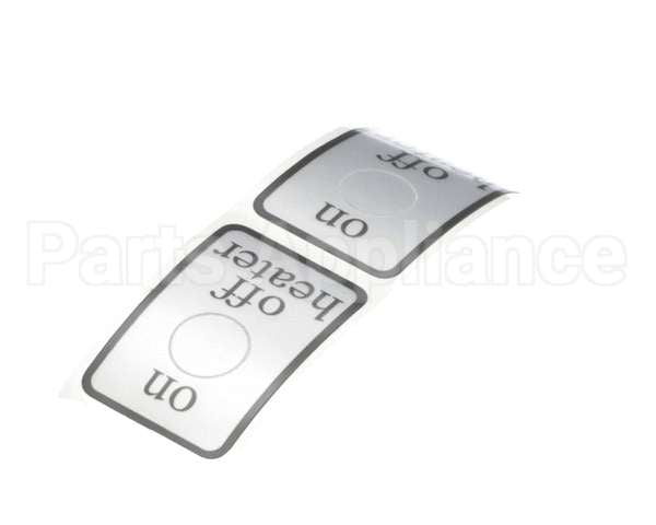 N955AL Grindmaster Cecilware Label On/Off Heater - Gb/C2000