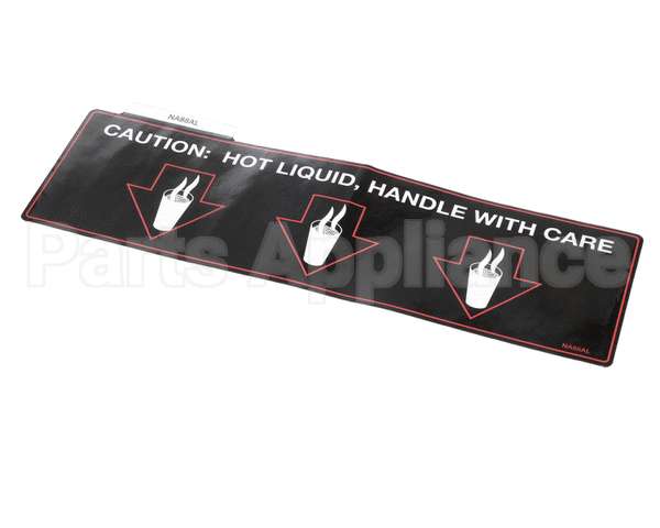 NA88AL Grindmaster Cecilware Label Hot Liquid - Gb3 S/Java