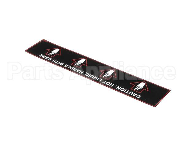 NA93AL Grindmaster Cecilware Label Hot Liquid-Gb4D/M/S