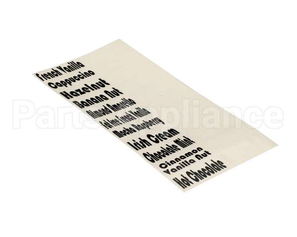 NB24AL Grindmaster Cecilware Label_Assorted (11 White/11 Black)