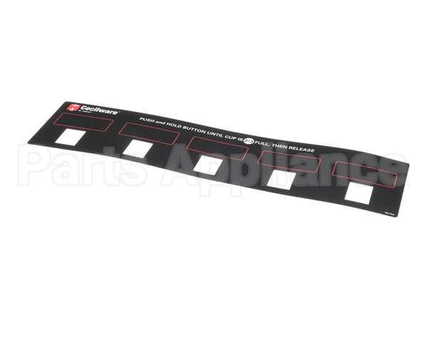NC76AL Grindmaster Cecilware Label Gb5M