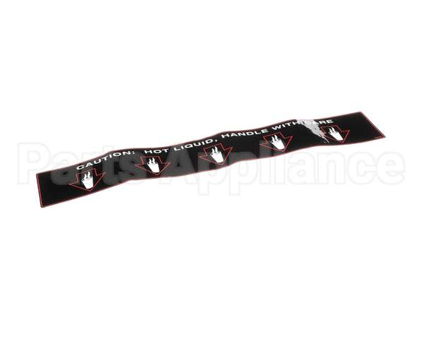 ND04AL Grindmaster Cecilware Label Hot Liquid - Gb5 S