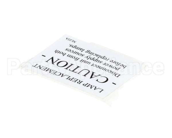 NL22AL Grindmaster Cecilware Label Caution (4) Gb8M