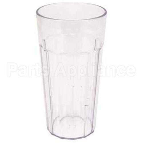 NT20152 Compatible Cambro Tumbler, Fluted (22 Oz, Clear)