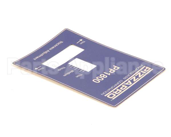 OPROPP180010 Doughpro Proluxe Overlay Thickness Adj. Pp1800