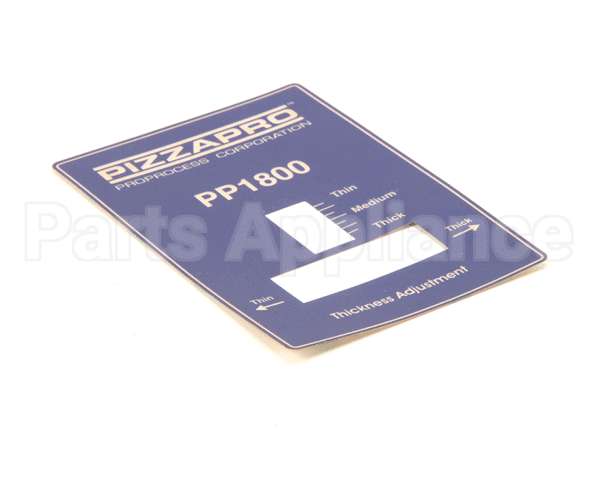 OPROPP180010 Doughpro Proluxe Overlay Thickness Adj. Pp1800