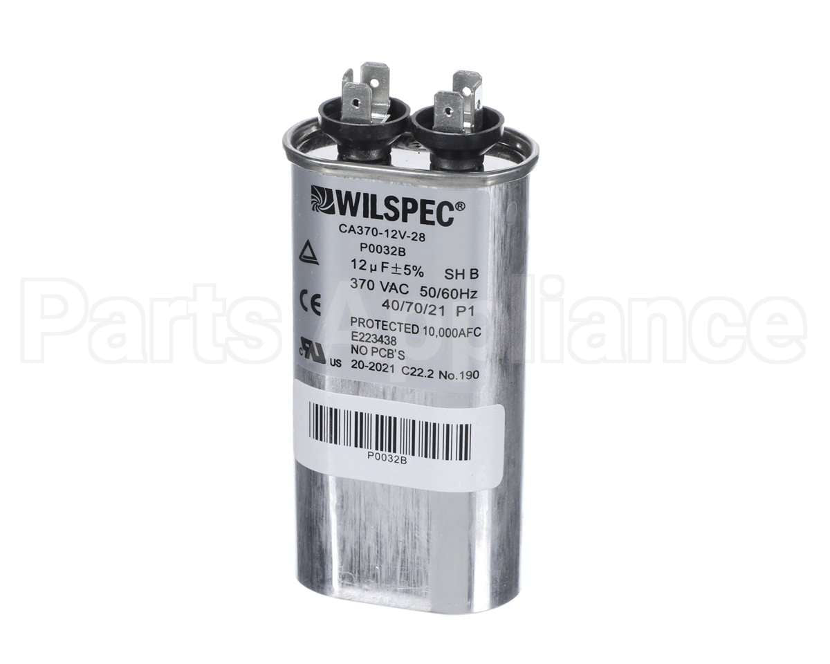 P0032B Aaon Cap Run 12.5Mfd 370V