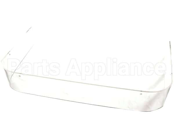 P041682FPX Hillphoenix Curved Plxg End For 12" Shelf