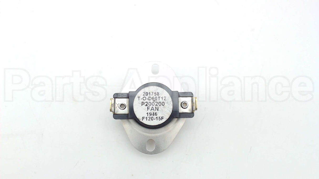 P200200 Williams Comfort Products 120F 15F Dif Fan Switch
