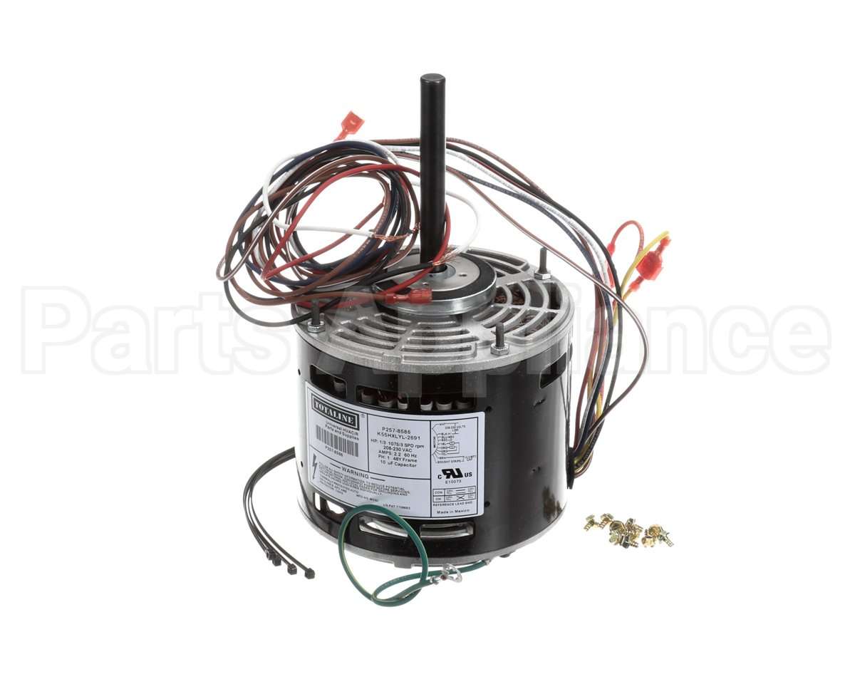 P257-8586 Carrier 208-230V1Ph 1/3Hp 1075Rpm 3Spd