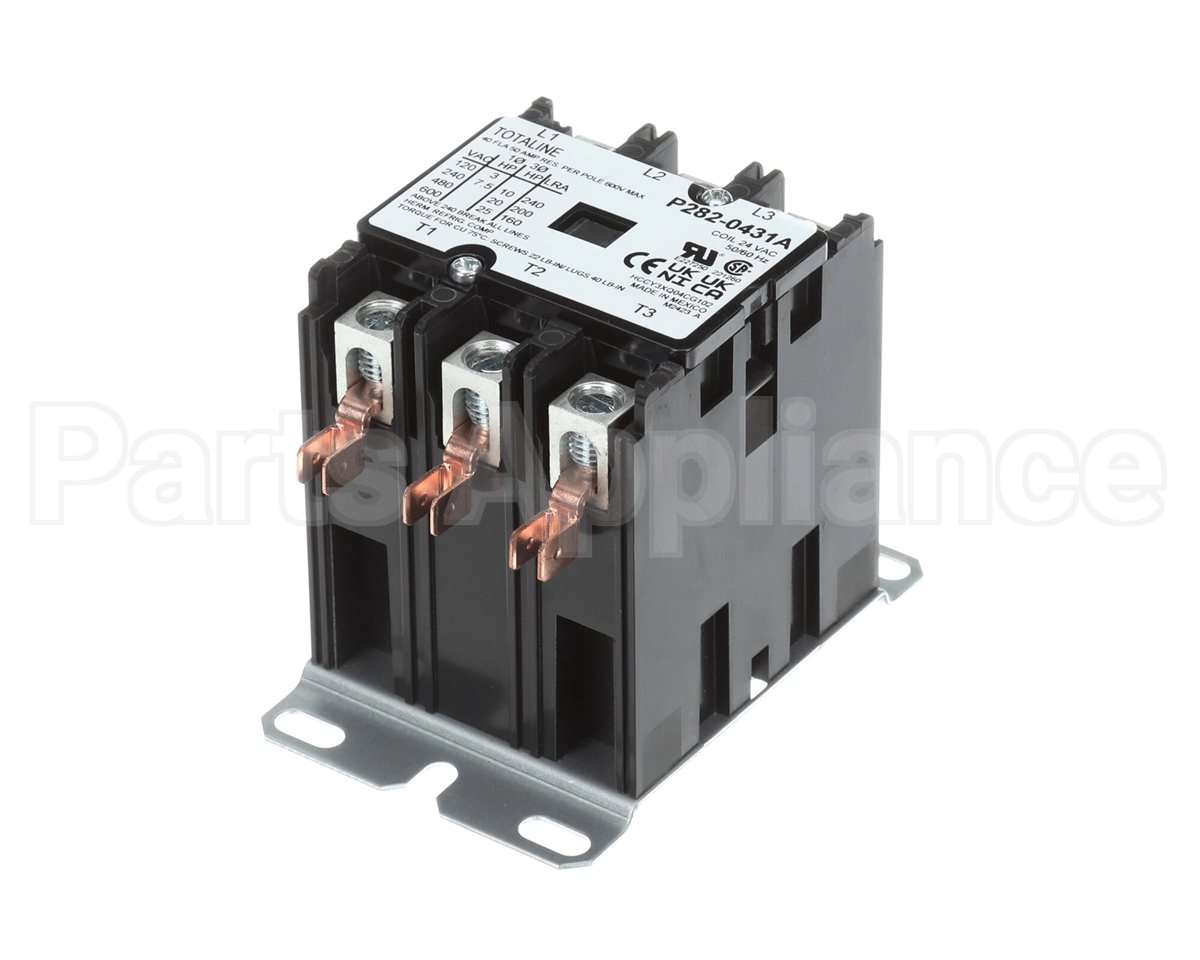 P282-0431A Carrier 3Pole 40Amps 24V Coil