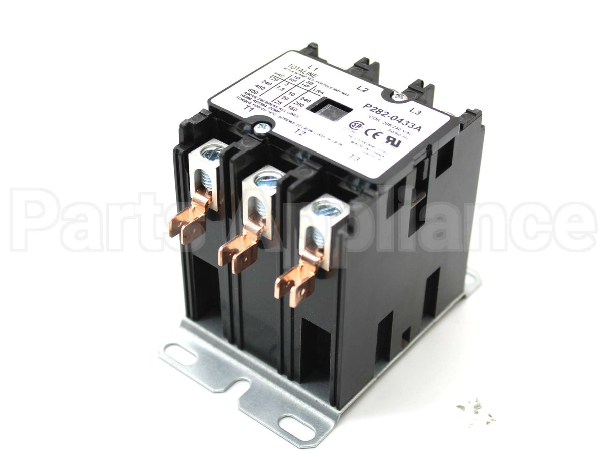 P282-0433A Carrier 208-240V 40Amp 3Pole Contactor