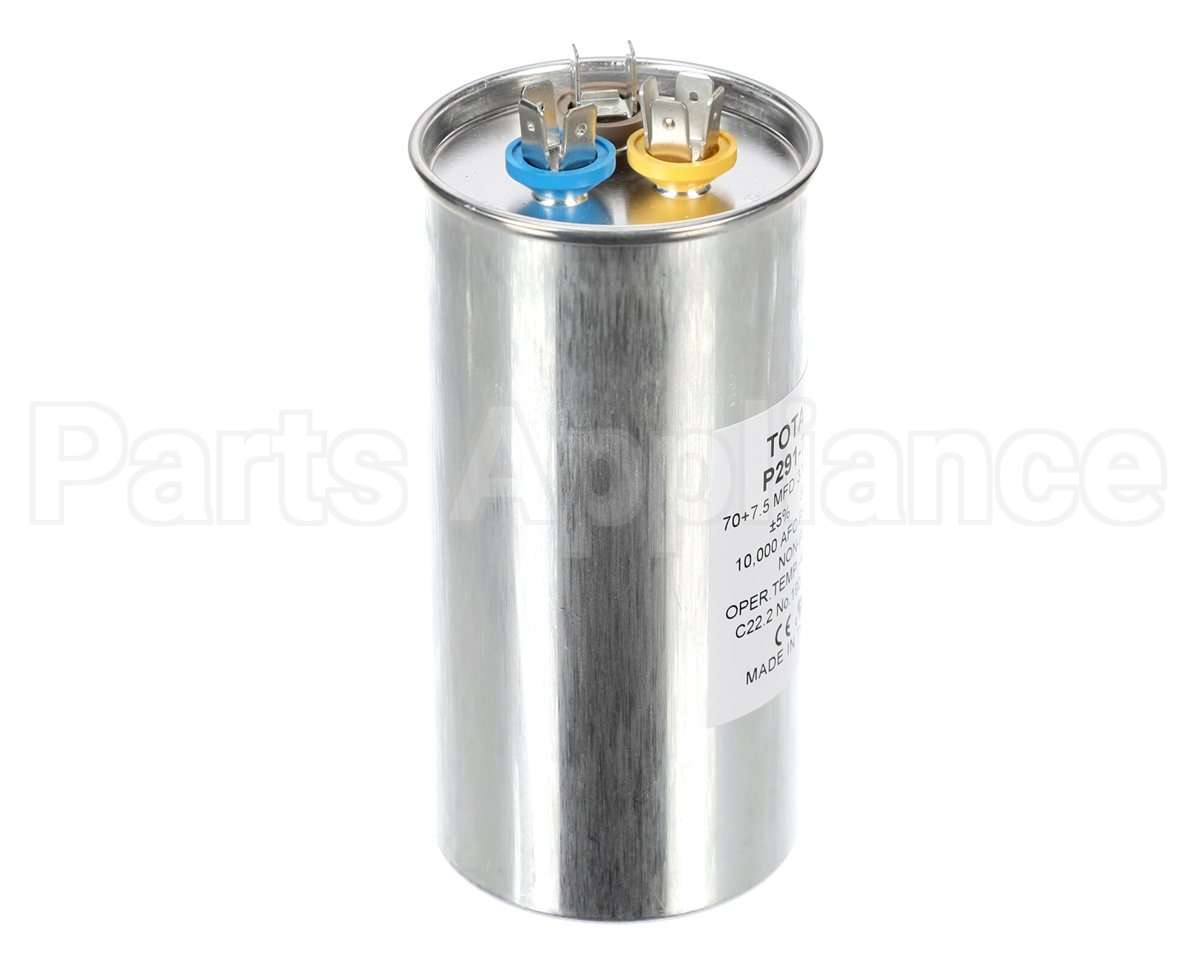 P291-7074R Bryant Payne Run Cap Rnd 440V 70/7.5 Mfd