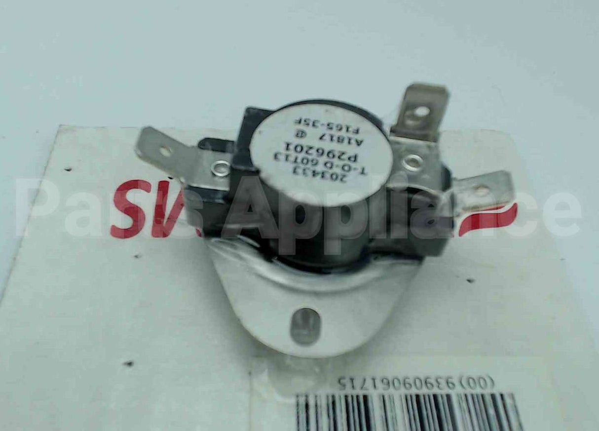 P296201 Williams Comfort Products 165F 35F Dif Switch