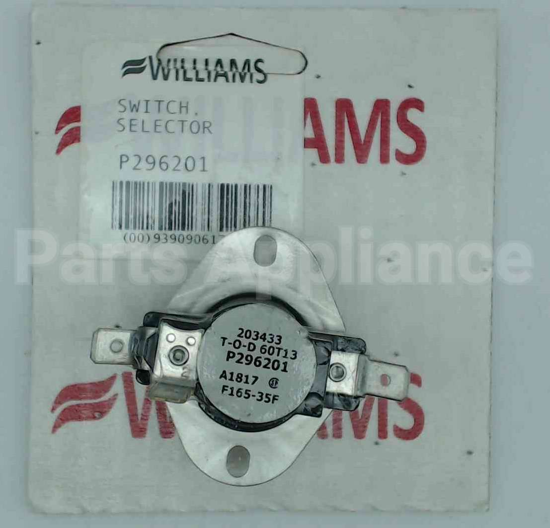 P296201 Williams Comfort Products 165F 35F Dif Switch