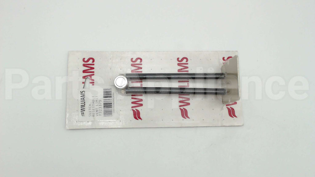 P323379 Williams Comfort Products 330F Co Manual Reset Limit Sw