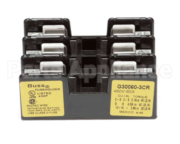 P5045792 Pitco Fuseblock,3 Post 480V 60A