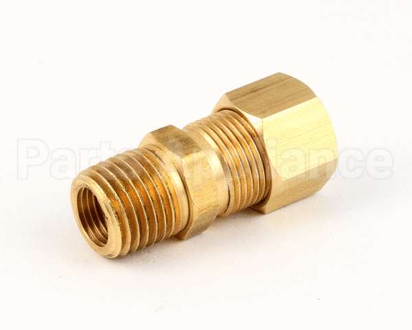P6016 Southbend Range Fitting,Brass,Strt,68C-6-4