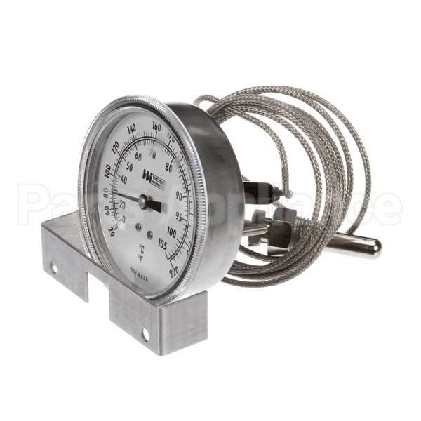 P65-6105 Compatible Stero Temp Gauge 3 1/2 Dial 10Ft Lg