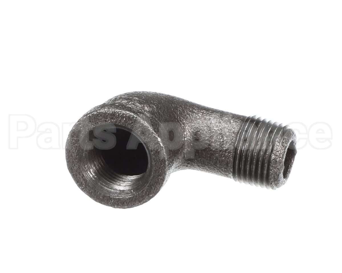 P7037752 Pitco Elbow,Blk St 90 3/8
