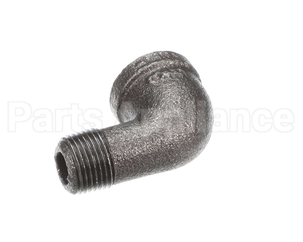 P7037752 Pitco Elbow,Blk St 90 3/8