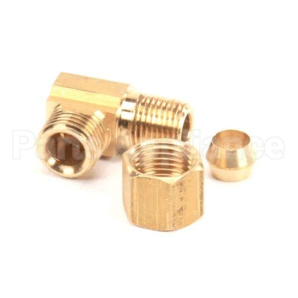 P7037797 Compatible Pitco Elbow 1/4X1/8 Brass Comp