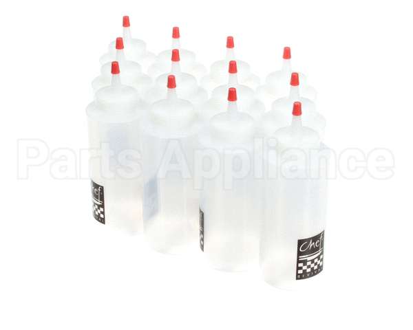 P8012 San Jamar Squeeze Bottle 12 Oz Clear