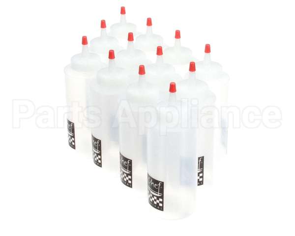 P8012 San Jamar Squeeze Bottle 12 Oz Clear