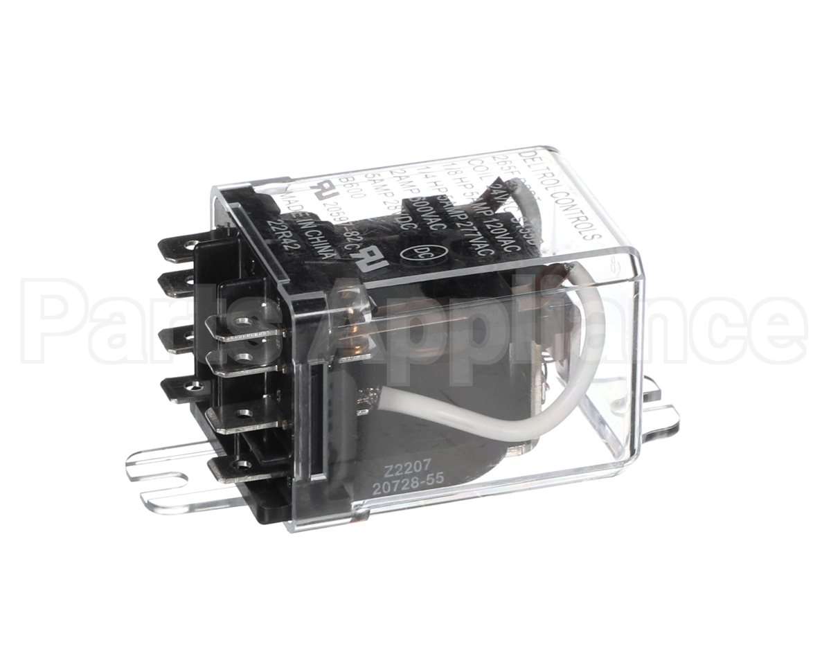 P91000 Aaon 24V 5A Dpdt Plugin Relay