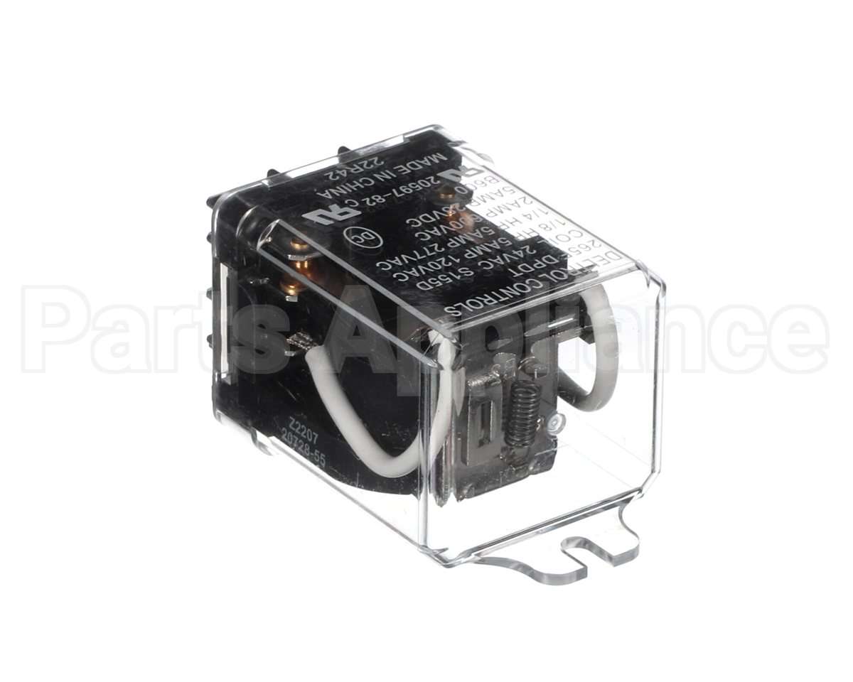 P91000 Aaon 24V 5A Dpdt Plugin Relay