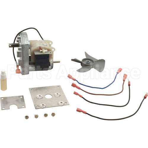 PC87-037S Compatible Prince Castle Motor 200/240 W/Mnt Brkt/Fan