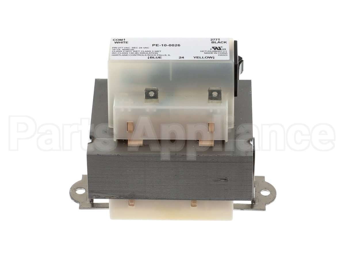 PE-10-0026 Enviro-Tec Transformer,277/24Vac,75Va,W/Reset