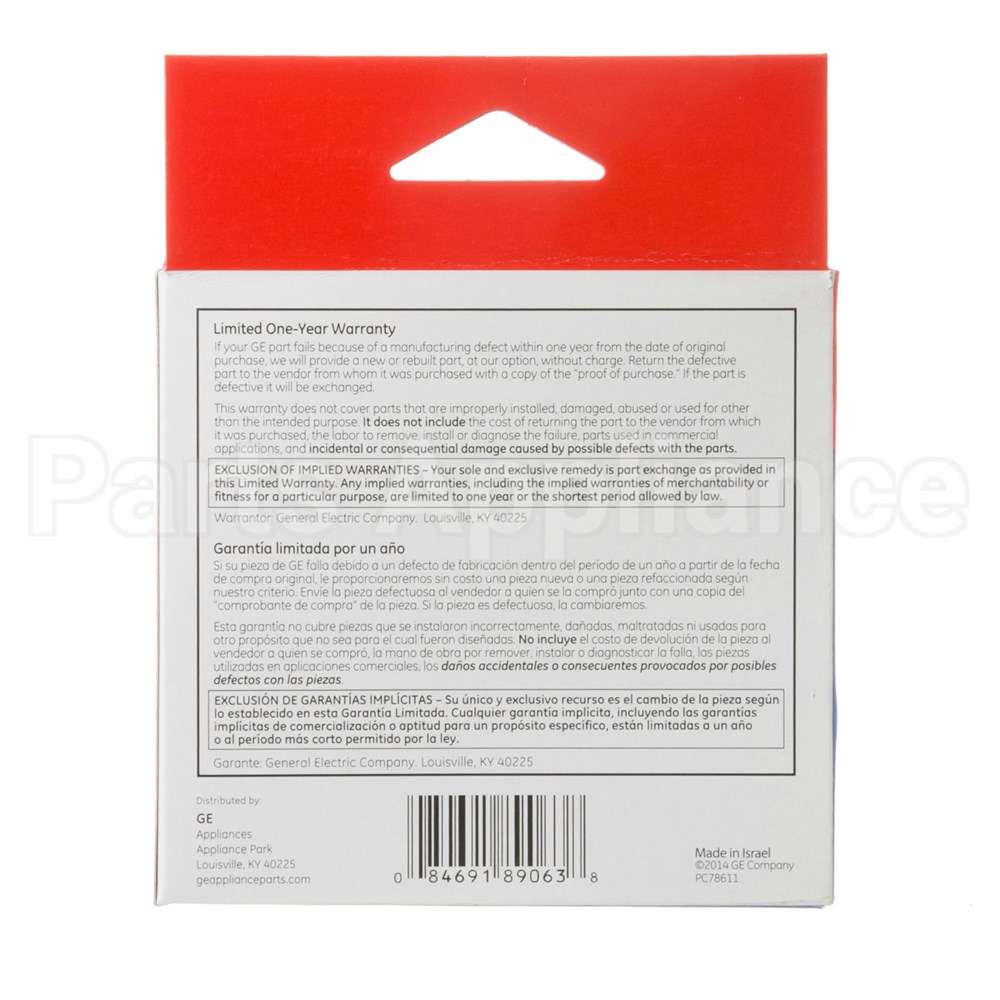 PM8X73 GE Flexible Foil Dryer Duct With Clamps