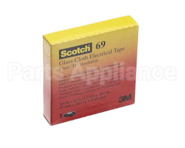 PP10775 Pitco Tape,Electrical Ht Res Wht 3/4