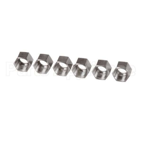 PS1036-6 Compatible Winston Nut, Compression, Heater, Pk/6