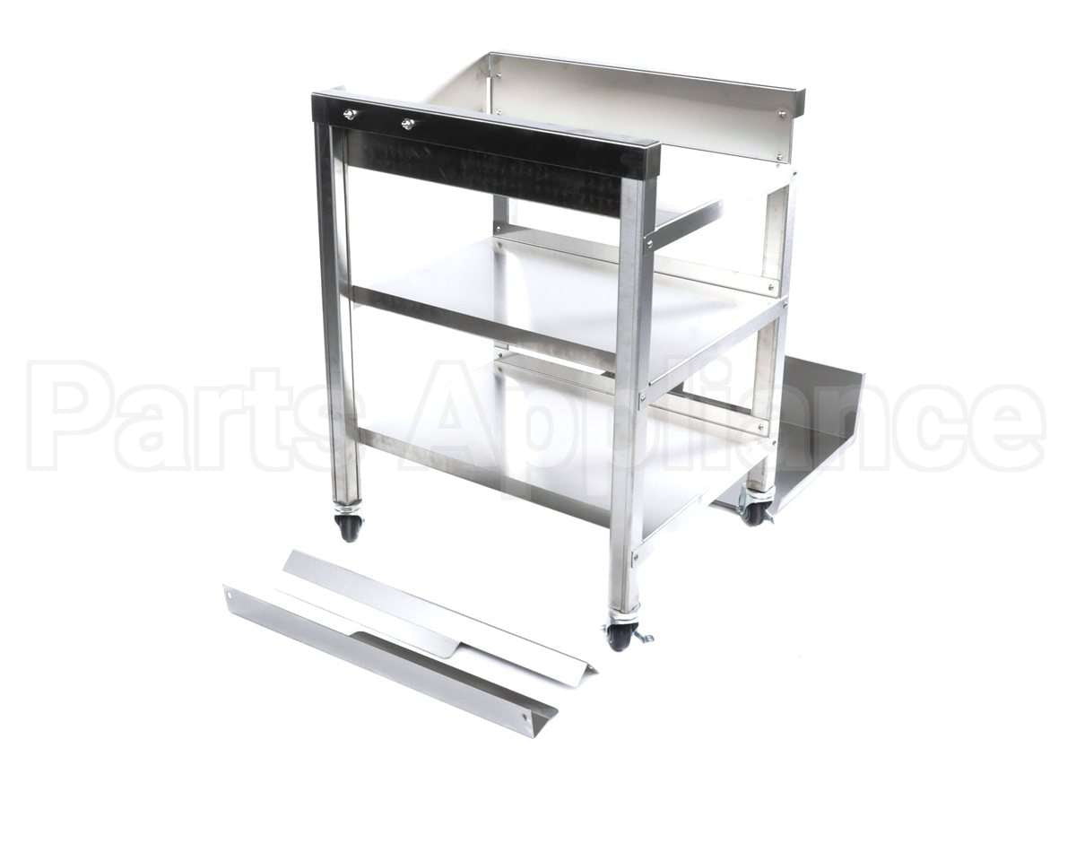 PS1682 Winston Tray Cart - With Basket Stand