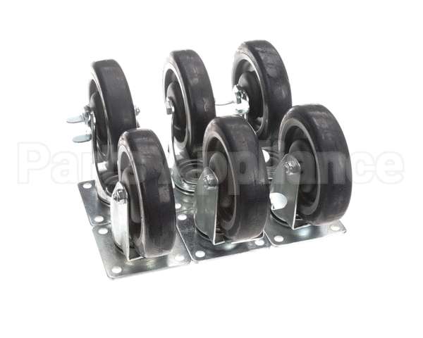 PT-21002C004 Patriot Cooking Caster Set (For 10 Burner Ranges)