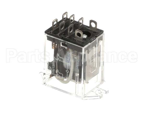 R0197 Bki Relay, Dpdt, 110/120V Flanged