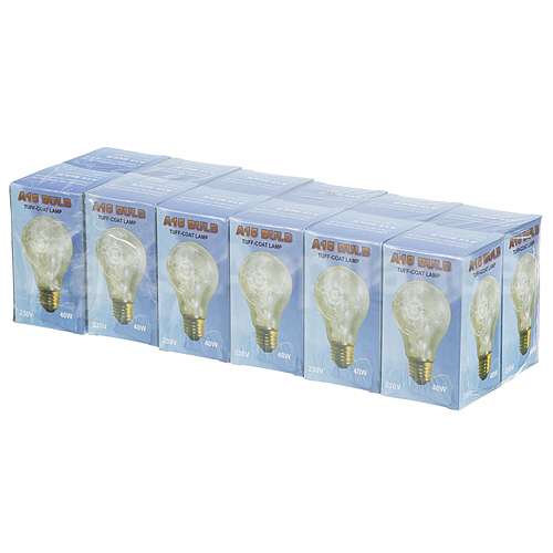 R02-30-266-12 Compatible Hatco Light Bulb Kit, 12Pk, 40W 250V