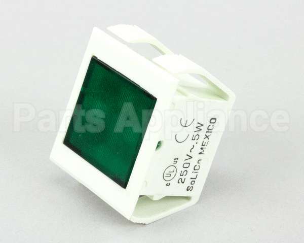 R1318 Blodgett Light, Ind. 250V Green, Rect.