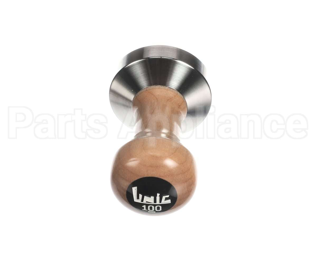 RB-TAMP-100 Unic Reg Barber Tamper W 100 Years Logo