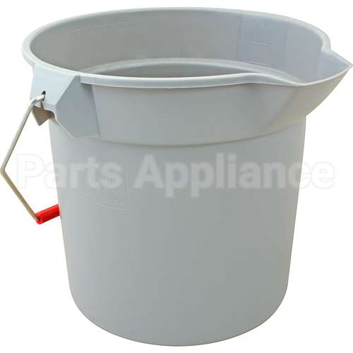 RBMD90-2963-A1 Compatible Rubbermaid 2 Gallon Gray Sanitizer Bucket