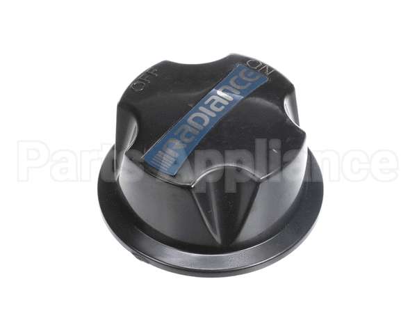 RCP1027 Turbo Air Knob, On/Off, Black, Range