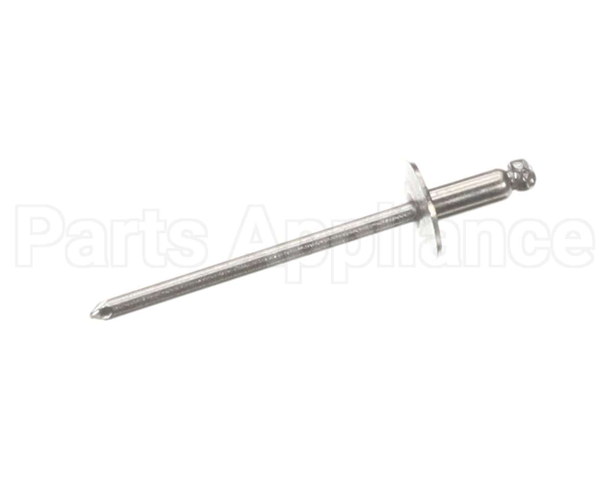RI-2094 Alto Shaam Rivet,Blind,#43,Lrg Flg,Stnls,