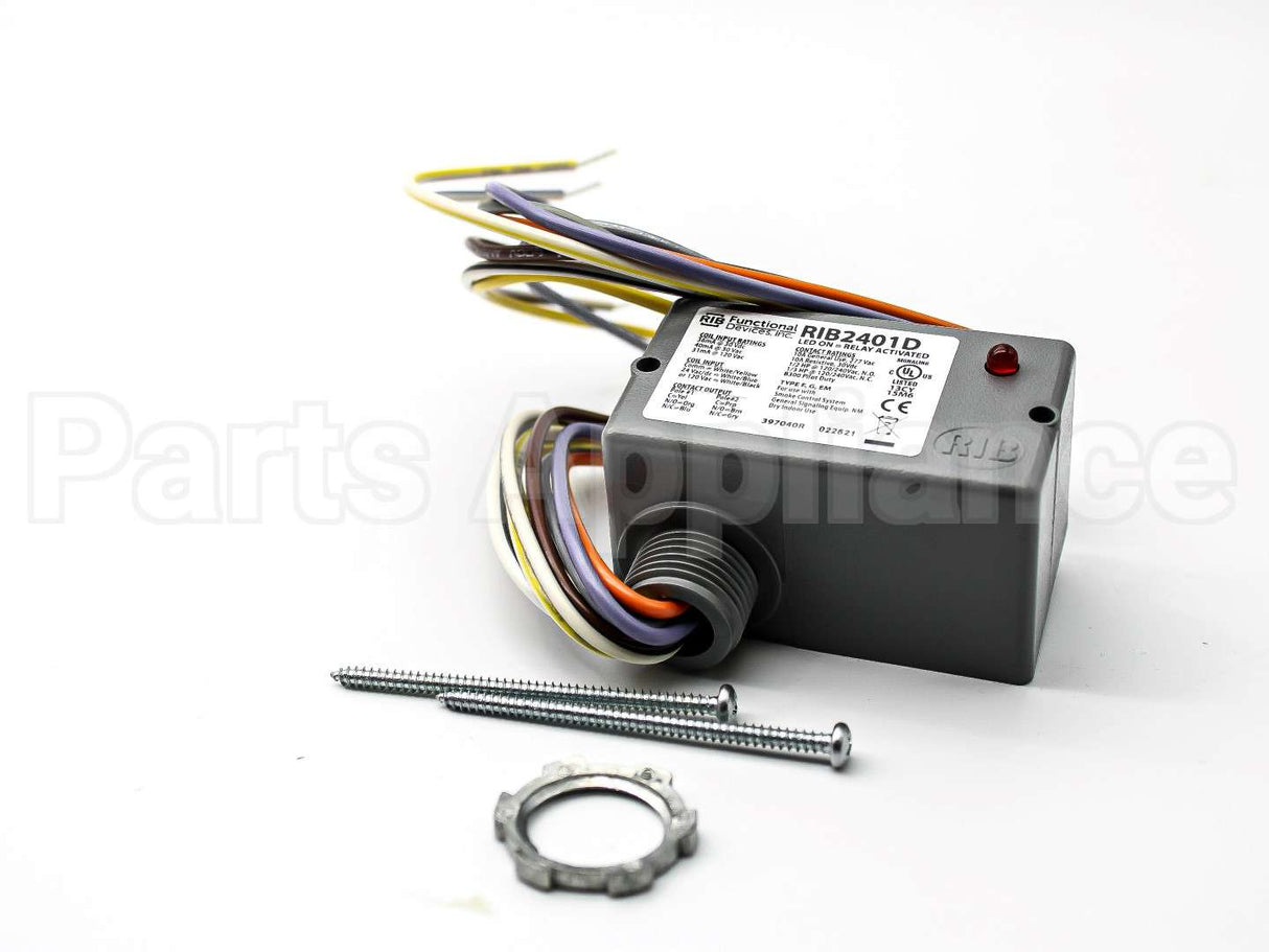RIB2401D Functional Devices 24Vac/Dc;120V 10A Pilotctrlrly
