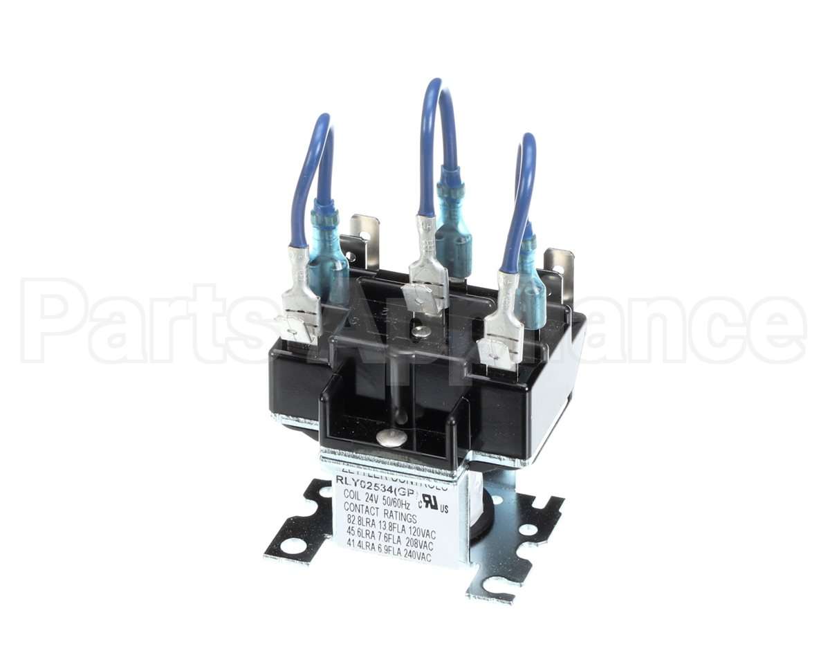 RLY02534 Trane Relay, Control, Dpdt, 24V Coil, 120/600V